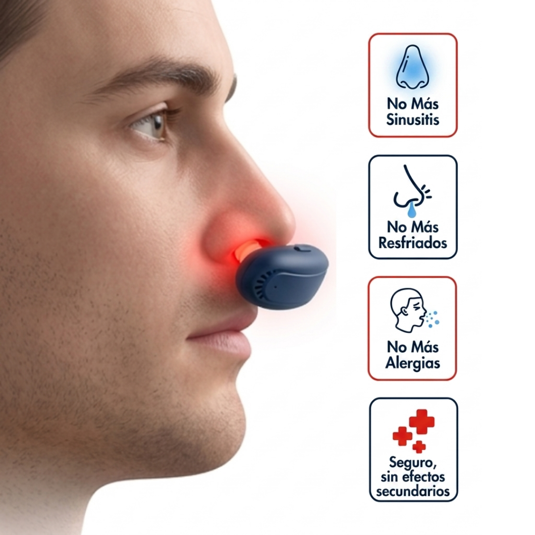 NAZUV Dispositivo de fototerapia con luz roja