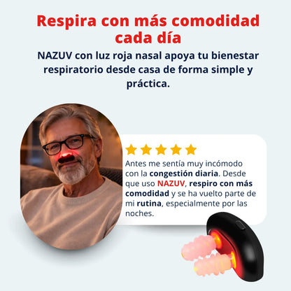 NAZUV Terapia Nasal de Luz Roja