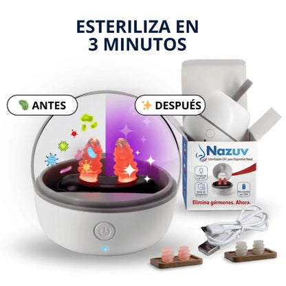 NAZUV Dispositivo de fototerapia con luz roja