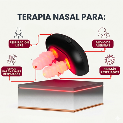 NAZUV Dispositivo de fototerapia con luz roja