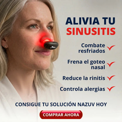 NAZUV Terapia Nasal de Luz Roja